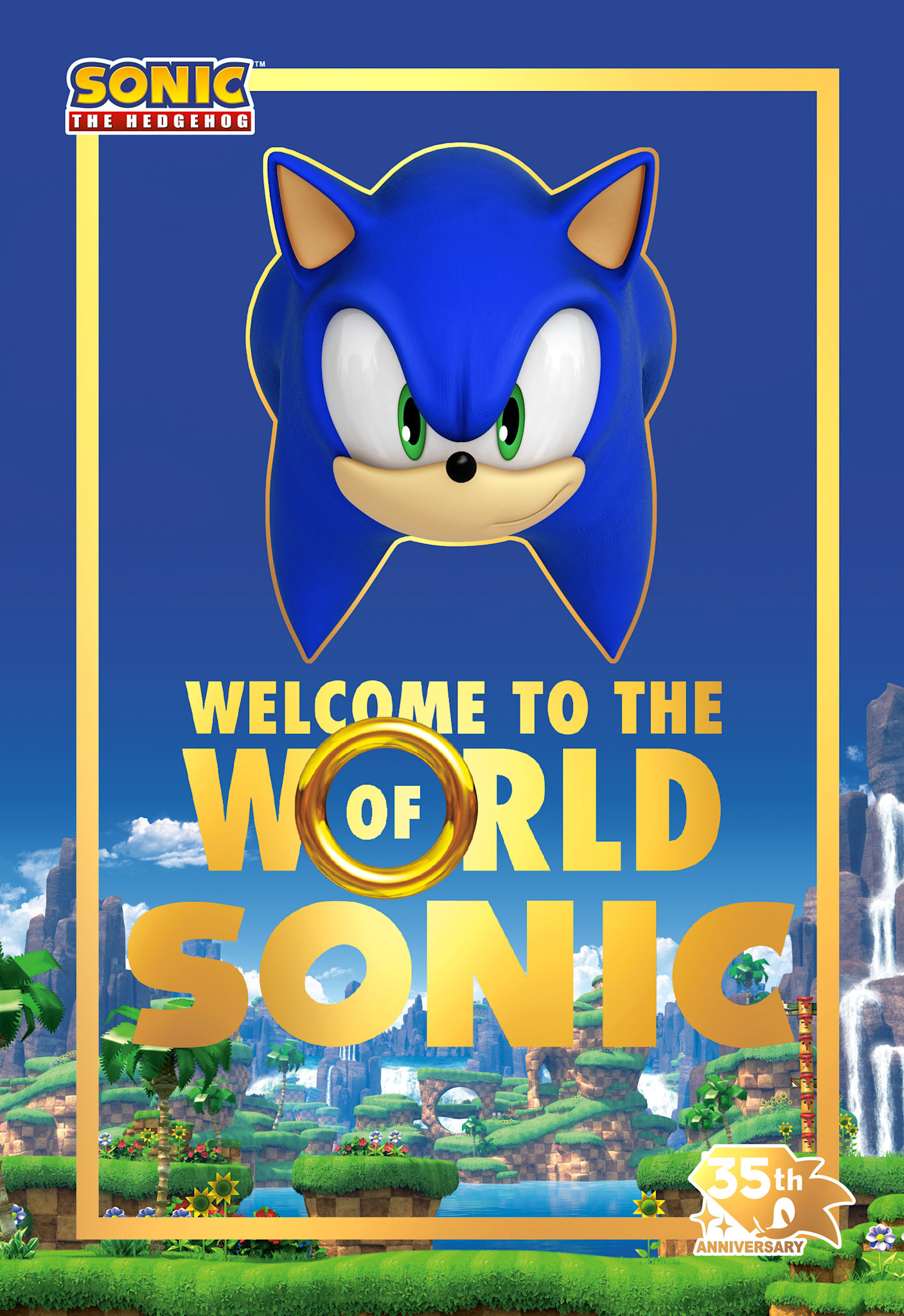 Penguin Young Readers Licenses Welcome to the World of Sonic: 35th Anniversary Edition