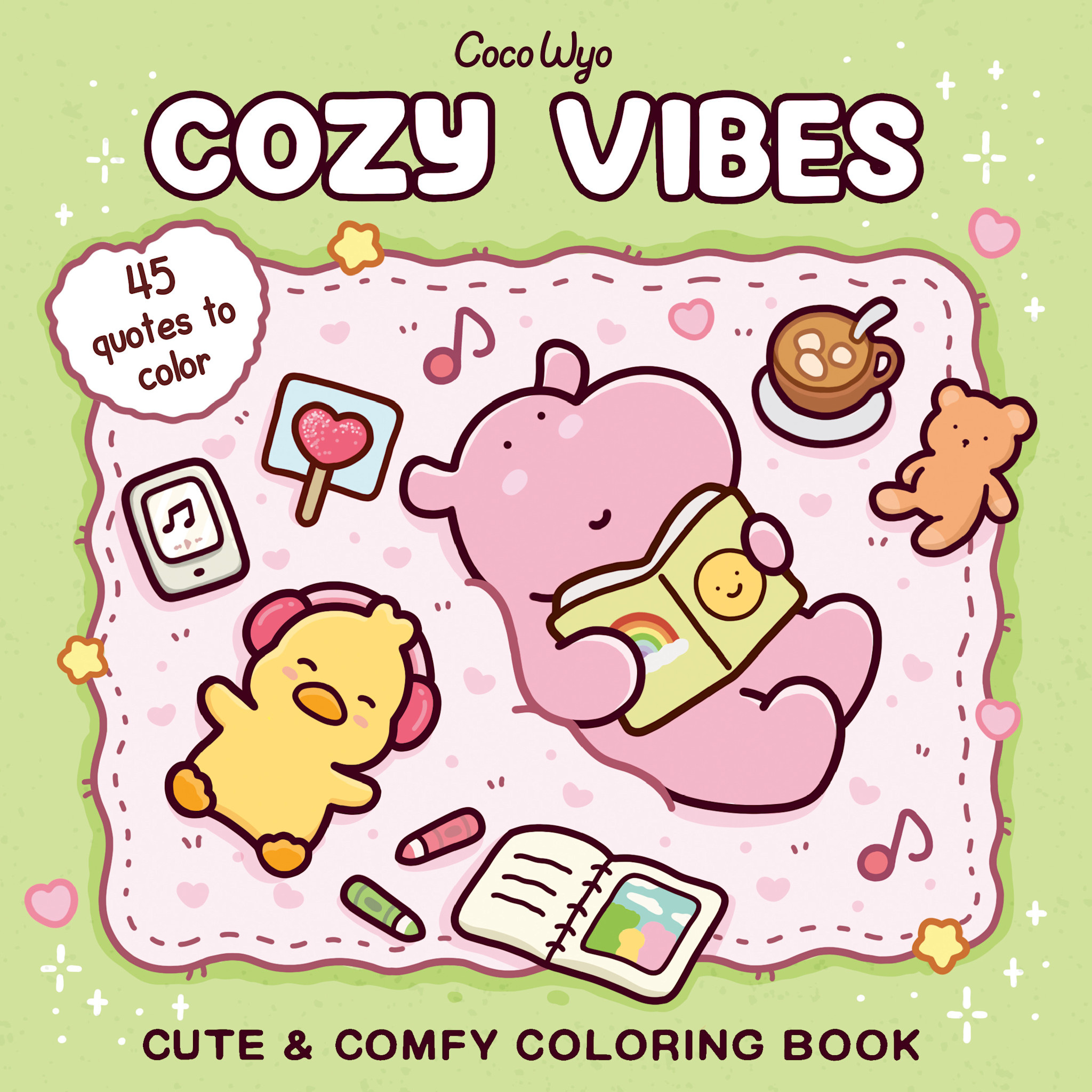 Random House Books for Young Readers Cozy Vibes: Coloring Book for Adults and Kids