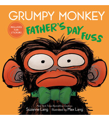 Grumpy Monkey Father's Day Fuss: Includes Fun Stickers!