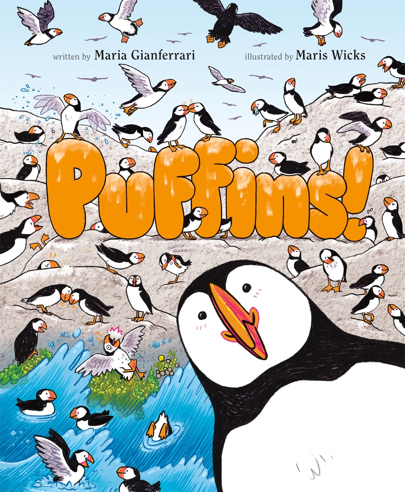 Roaring Brook Press Puffins!