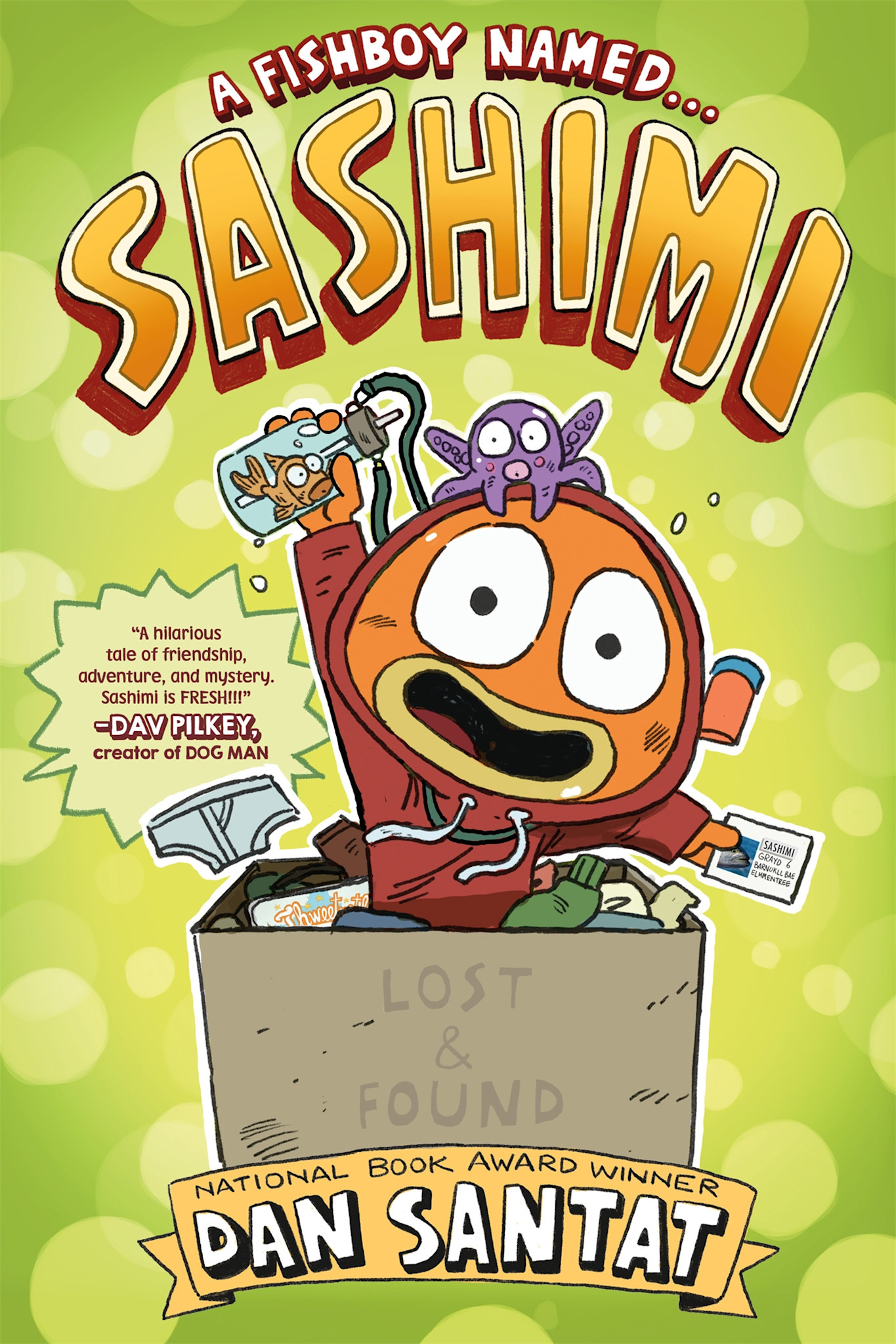 Roaring Brook Press A Fishboy Named... Sashimi