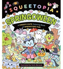 Castle Point Books Squeetopia: Springoween: A Creepy-Cute Coloring Book of Springtime Fun