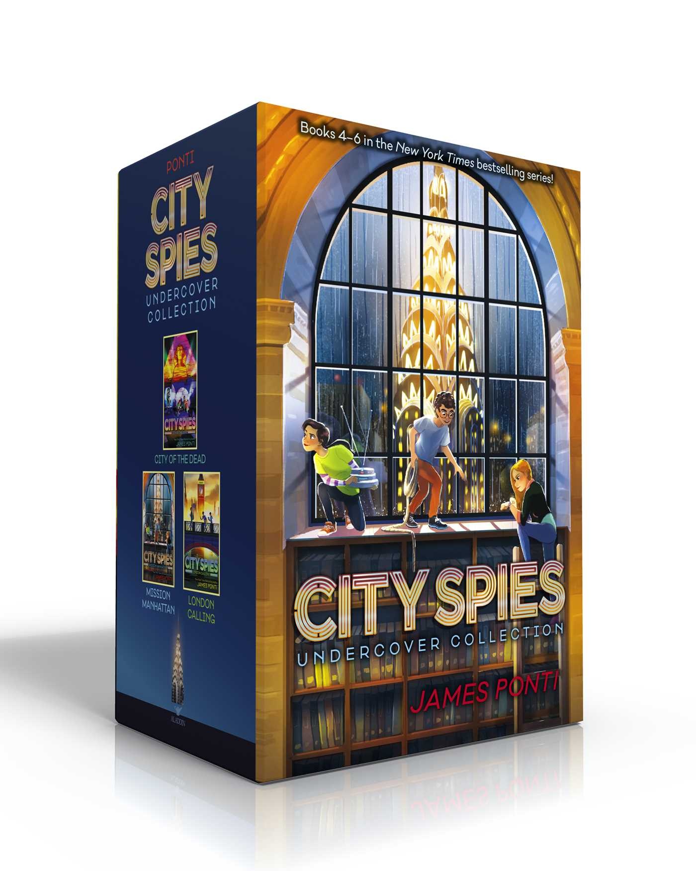 Aladdin The City Spies Undercover Collection (Boxed Set): City of the Dead; Mission Manhattan; London Calling
