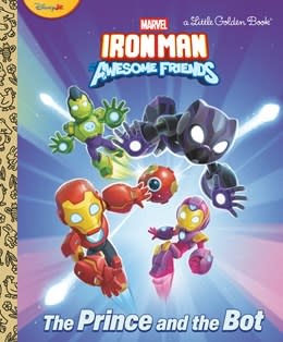Golden Books Iron Man and His Awesome Friends Little Golden Book