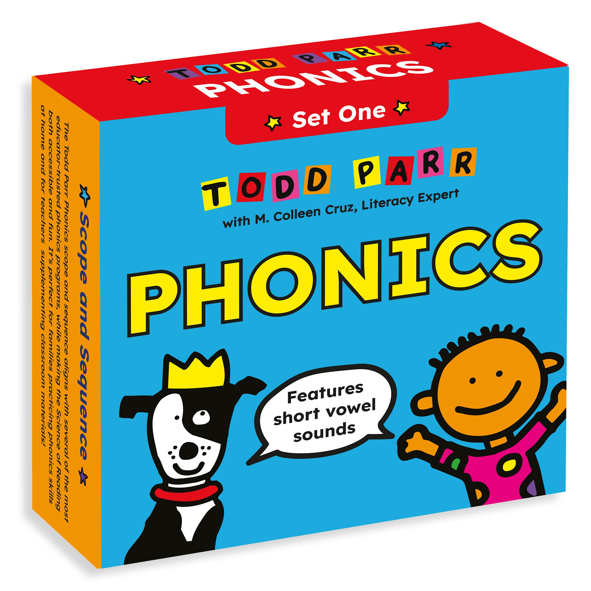 LB Kids Todd Parr Phonics: Set One:  Short Vowel Sounds (12 Books for New Readers)