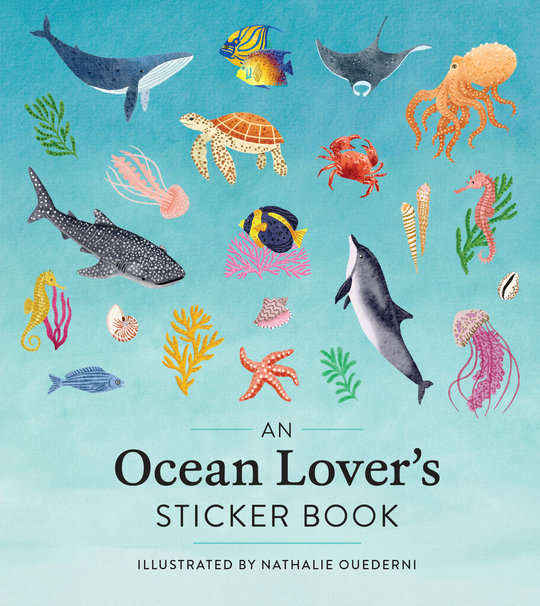 Workman Publishing Company An Ocean Lover's Sticker Book