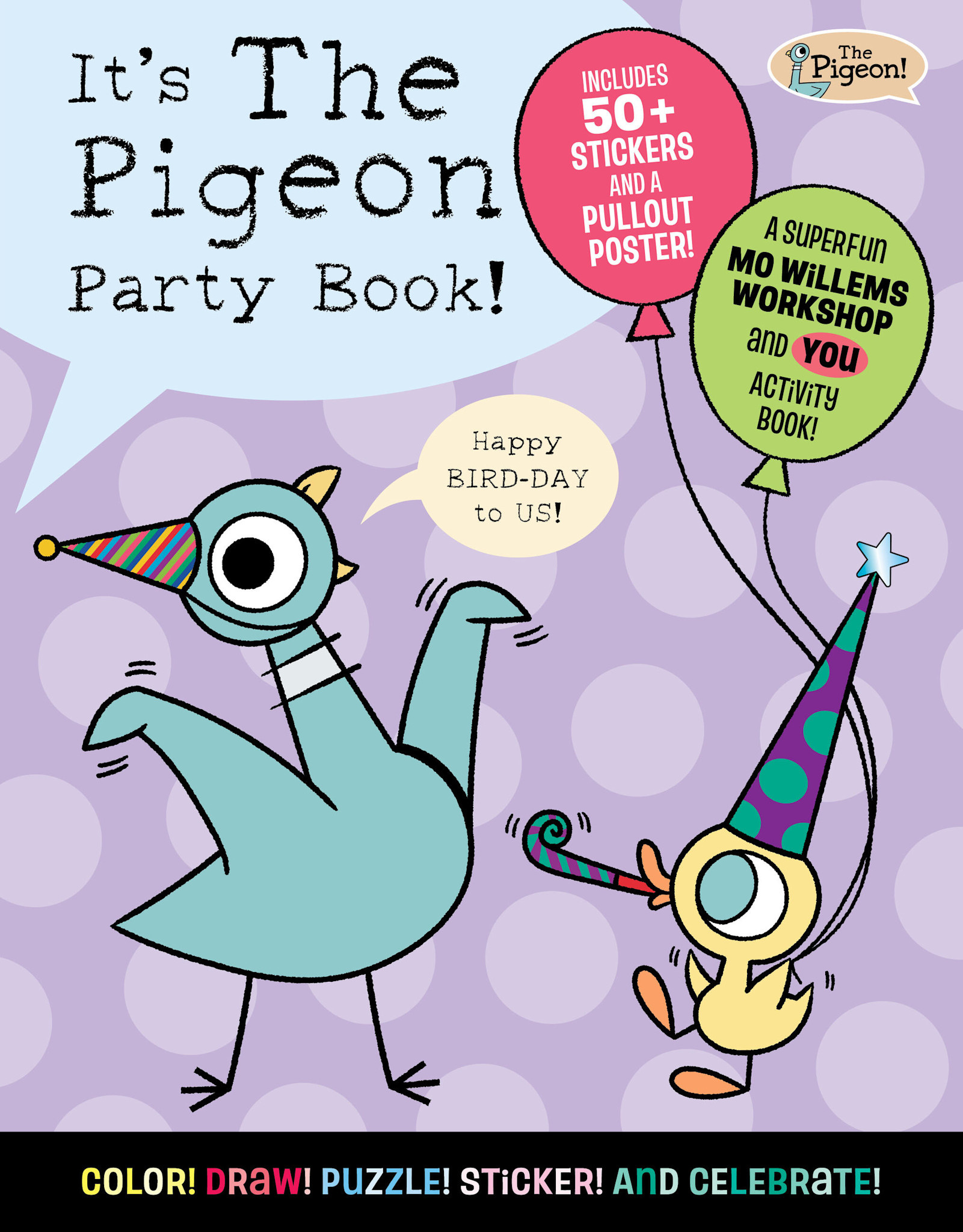 It's The Pigeon Party Book!