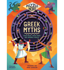 Greek Myths: Solve Mazes, Crack Codes and Untangle Riddles