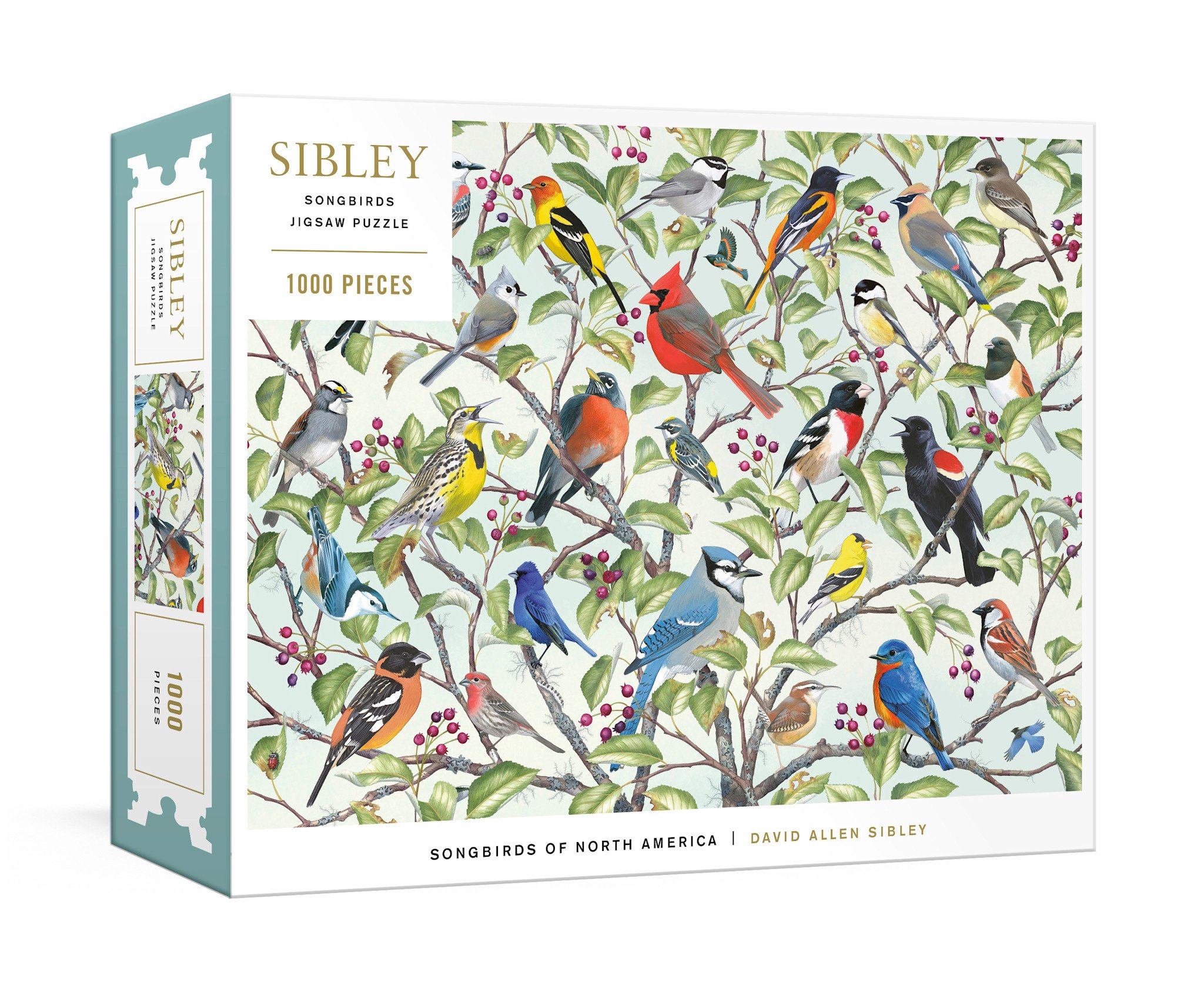 Clarkson Potter Sibley Songbirds Jigsaw Puzzle: 1000 Pieces
