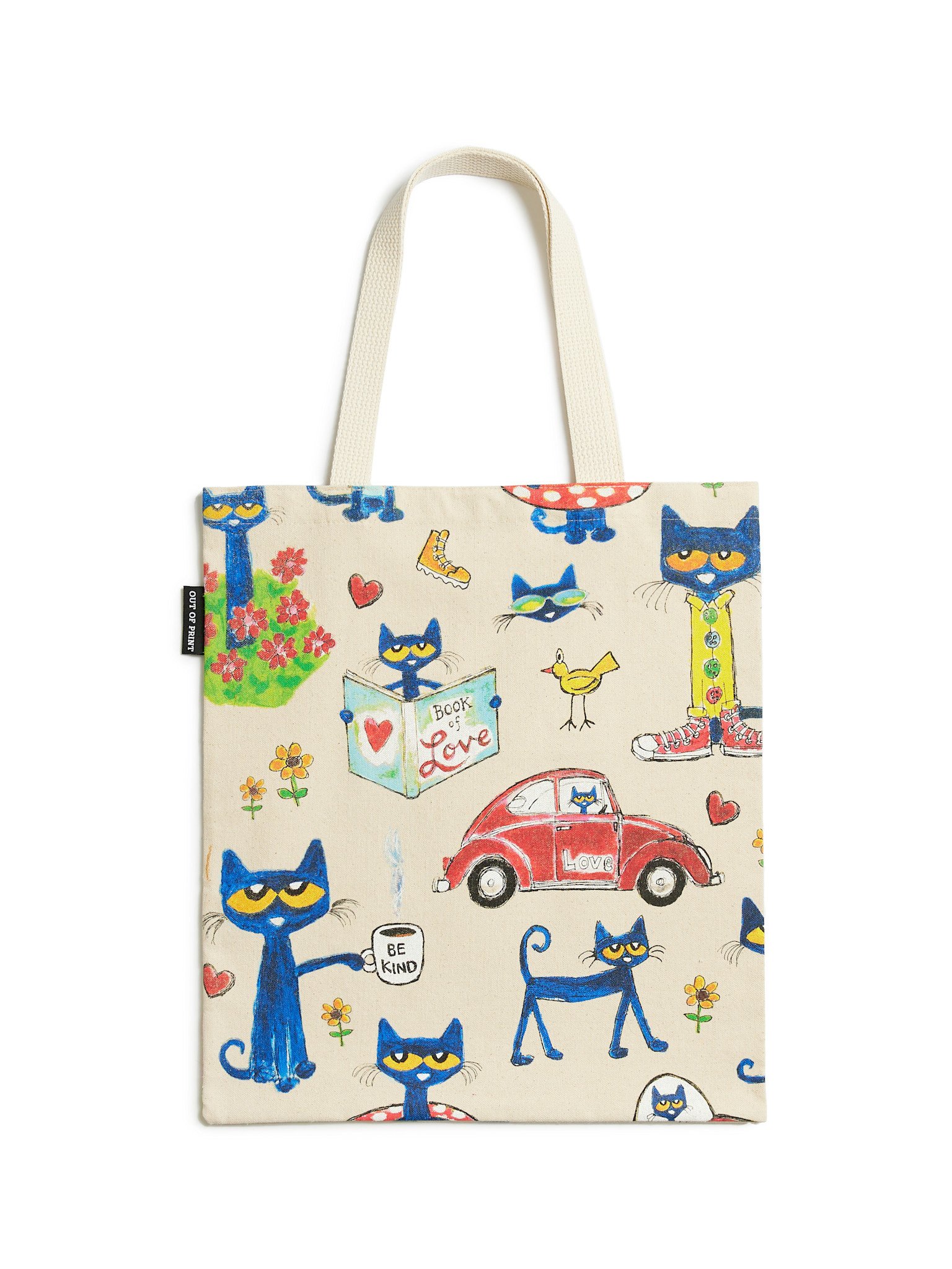 Out of Print Pete the Cat Tote Bag