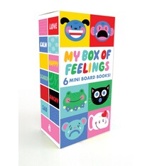 Abrams Appleseed My Box of Feelings (A Hello!Lucky Book): 6 Mini Board Books!