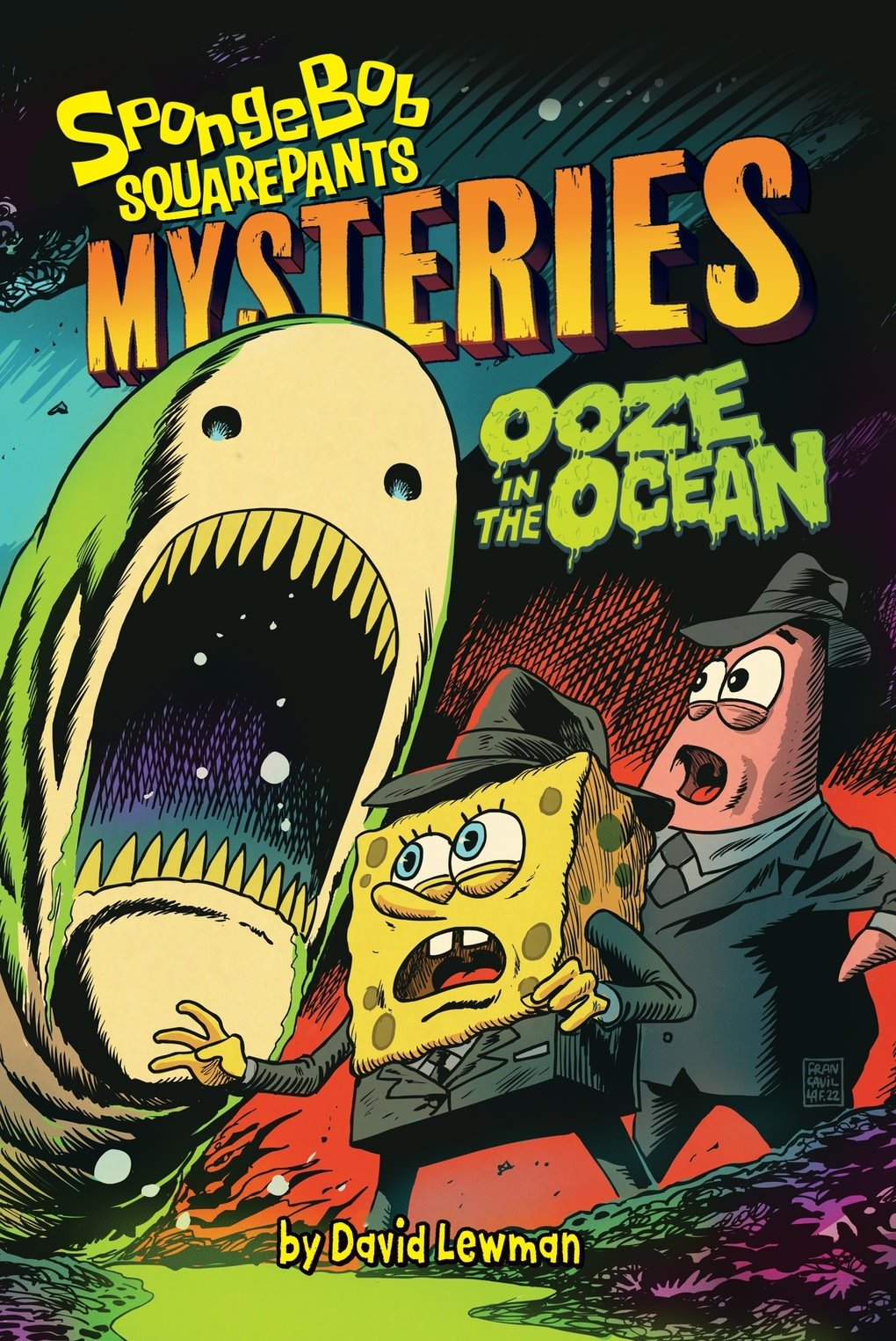 Amulet Paperbacks Ooze in the Ocean (SpongeBob SquarePants Mysteries #2)