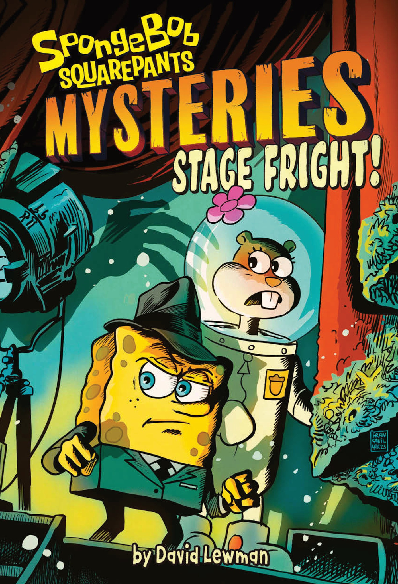 Amulet Paperbacks Stage Fright! (SpongeBob SquarePants Mysteries #3)