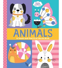 Abrams Appleseed Animals: A Touch-and-Feel First Words Book: A Little Softies Board Book
