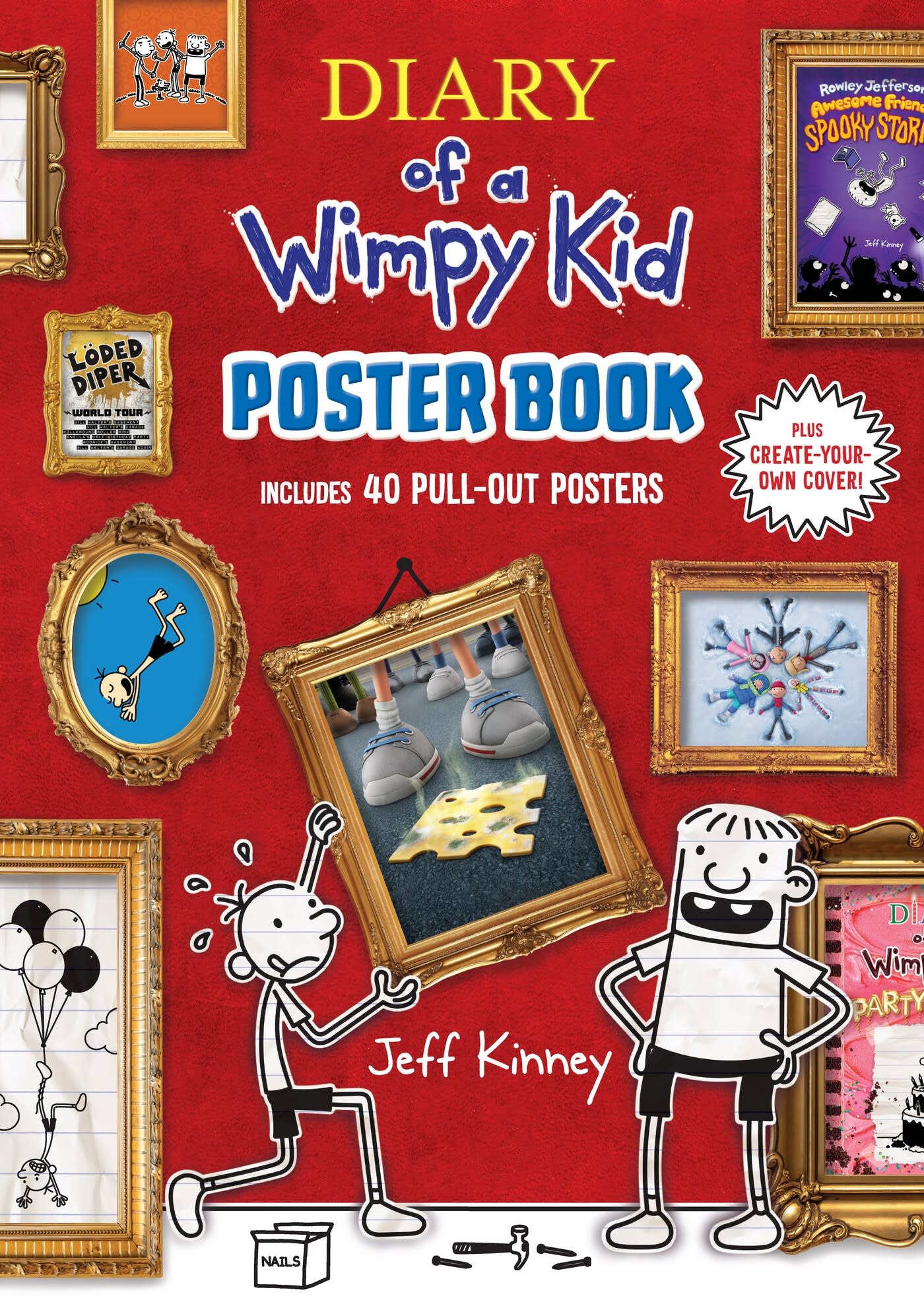 Amulet Books Diary of a Wimpy Kid Poster Book: Includes 40 Pull-Out Posters