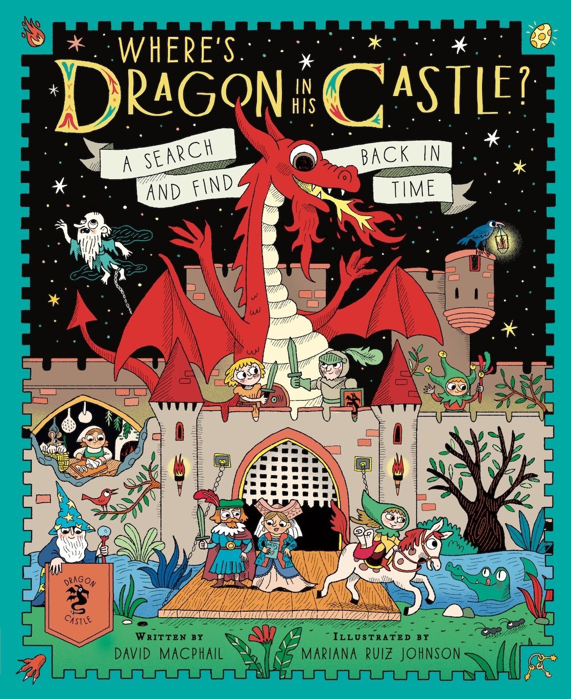 Magic Cat Where's Dragon in His Castle?: A Search and Find Back in Time