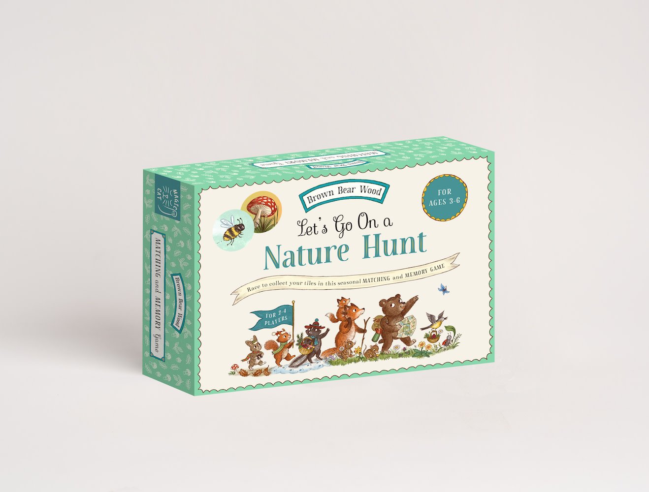 Magic Cat Brown Bear Wood: Let's Go on a Nature Hunt: Matching and Memory Game