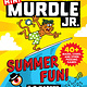 Little, Brown Books for Young Readers Murdle Jr.: Summer Fun!: 40+ Mazes, Codes, and Other Puzzling Games