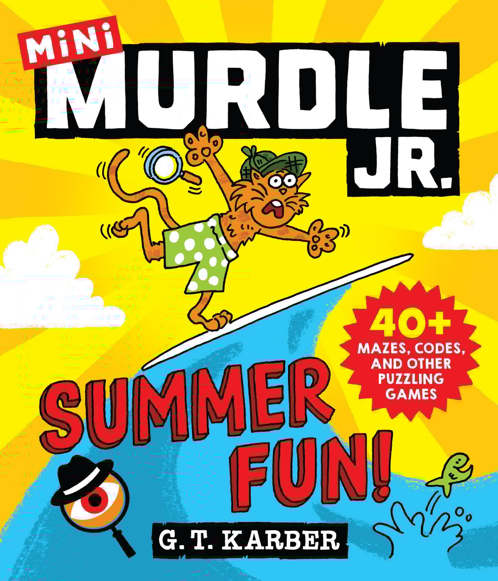 Little, Brown Books for Young Readers Murdle Jr.: Summer Fun!: 40+ Mazes, Codes, and Other Puzzling Games