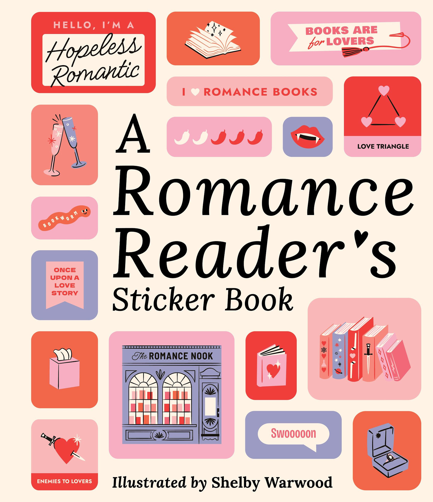 Workman Publishing Company A Romance Reader's Sticker Book