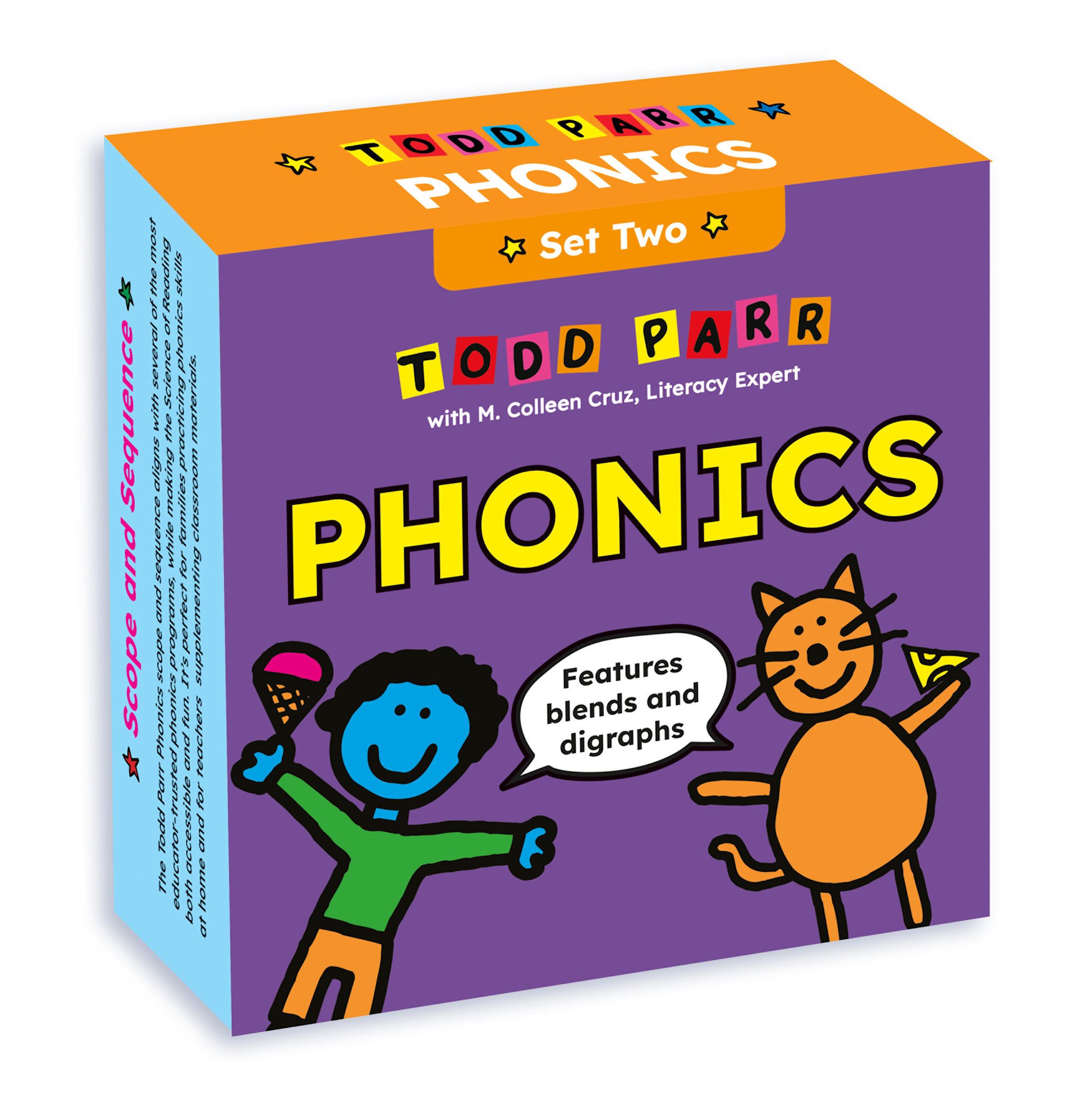LB Kids Todd Parr Phonics: Set Two: Blends and Digraphs (12 Books for New Readers)