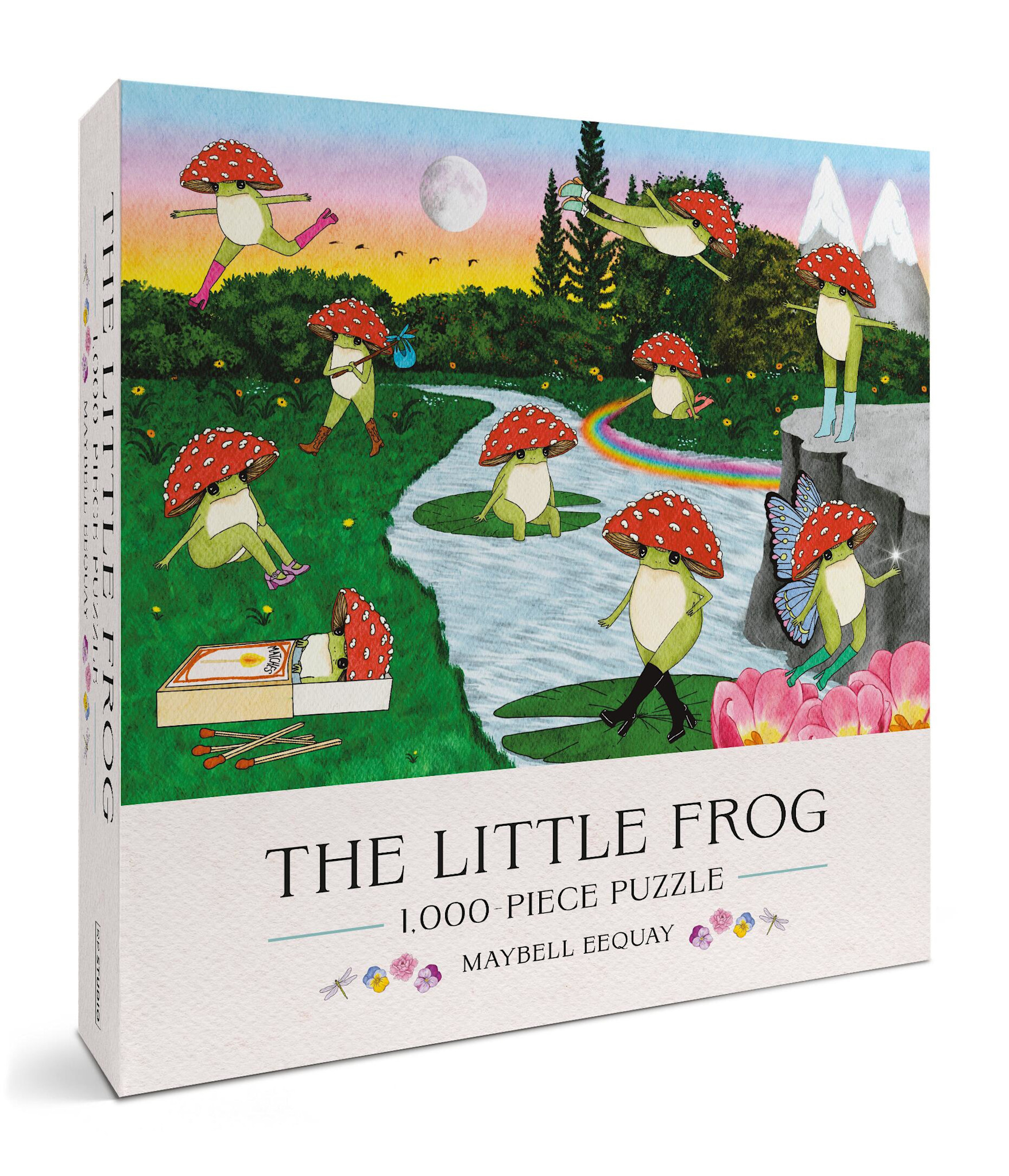 RP Studio The Little Frog 1,000-Piece Puzzle: An Official Jigsaw Puzzle Illustrated by Maybell Eequay