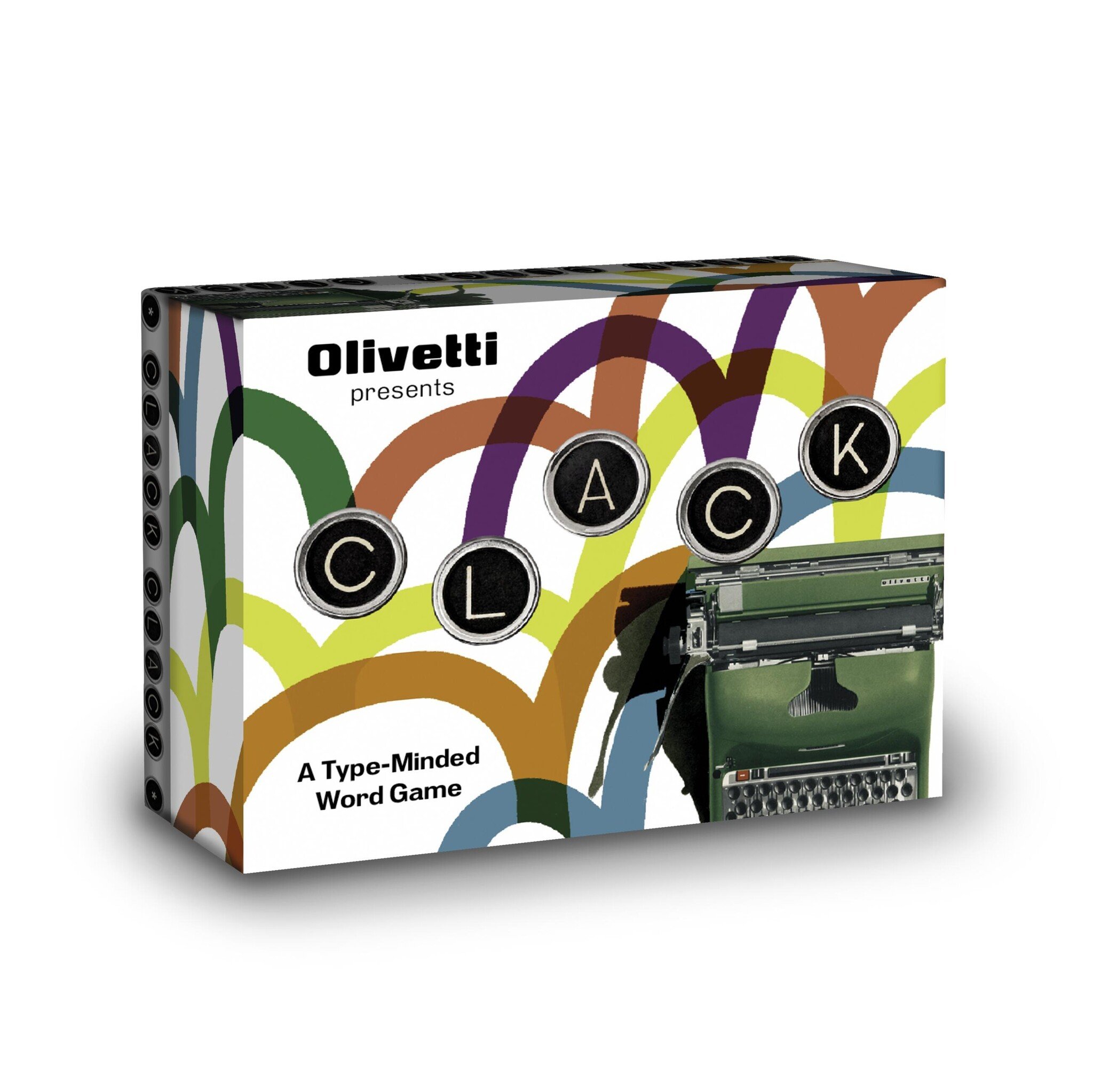 Olivetti Presents: Clack: A Type-Minded Word Game