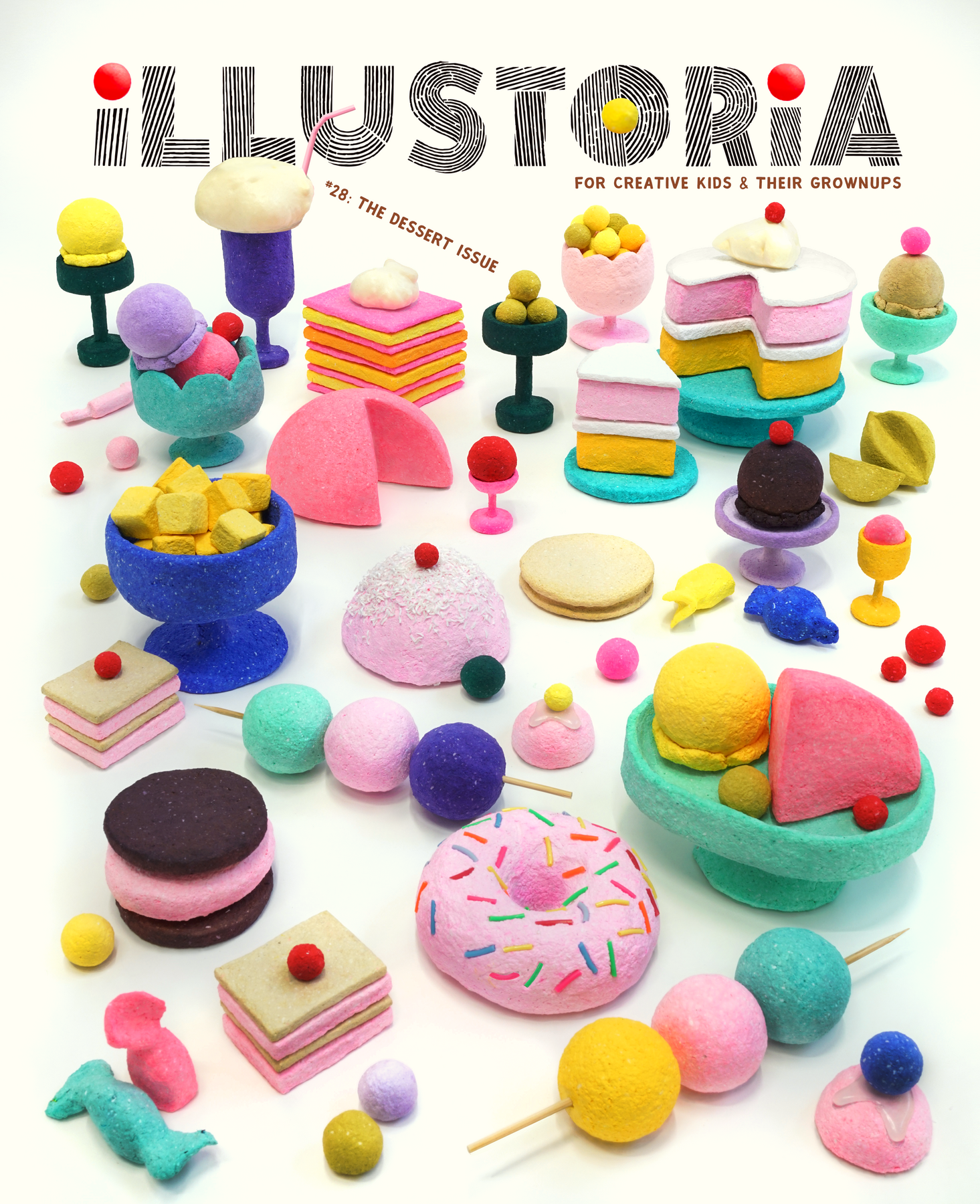 Illustoria Magazine Illustoria: Dessert: Issue #28: Stories, Comics, DIY, For Creative Kids and Their Grownups