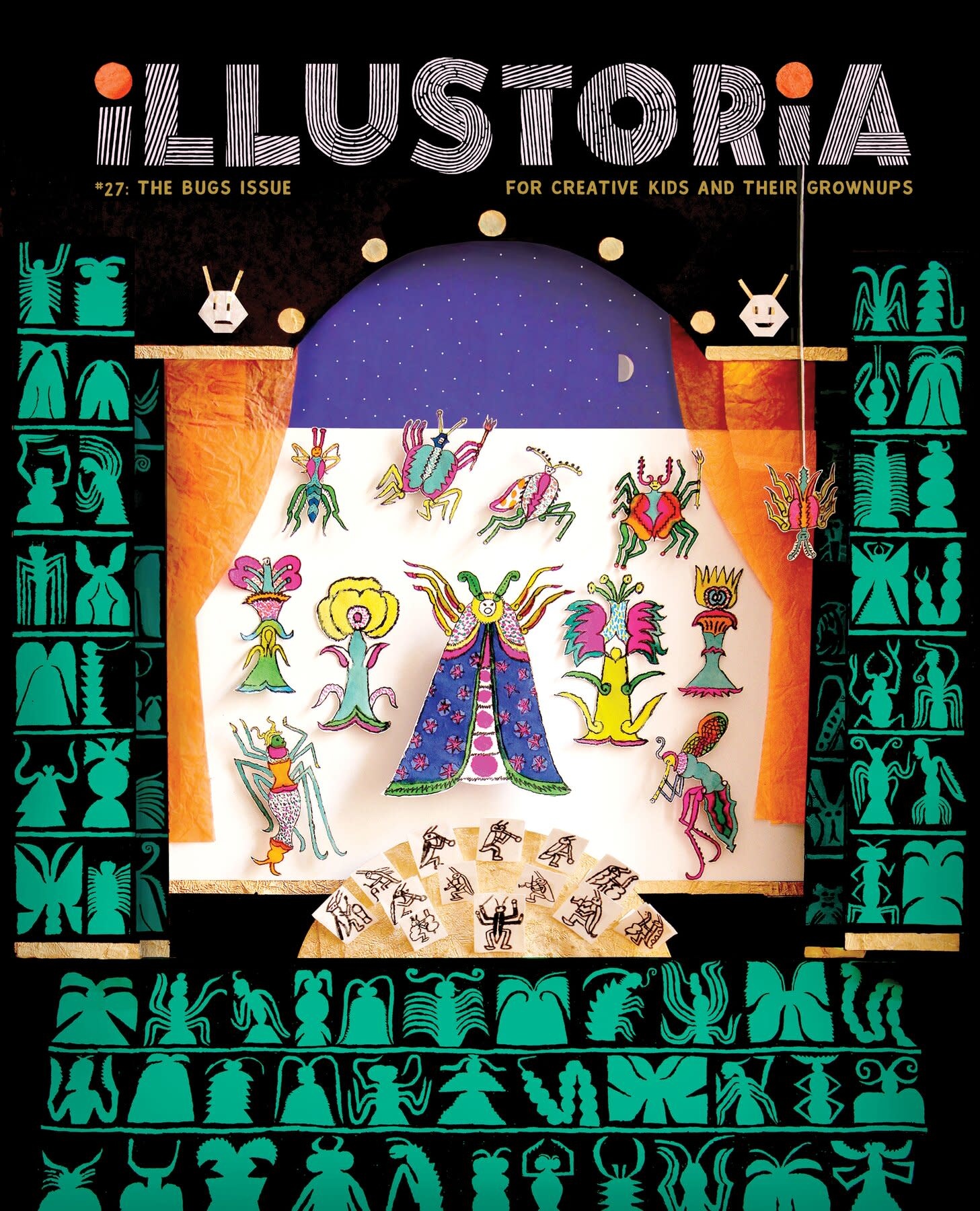 Illustoria Magazine Illustoria: Bugs: Issue #27: Stories, Comics, DIY, For Creative Kids and Their Grownups