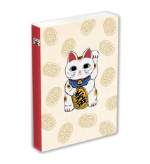 Tuttle Publishing Journal Lucky Cat (Maneki Neko), Lined Paperback: Blank Lined 144 Page A5 Notebook