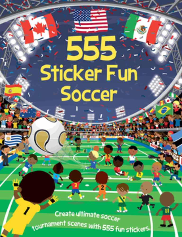 555 Sticker Fun - Soccer