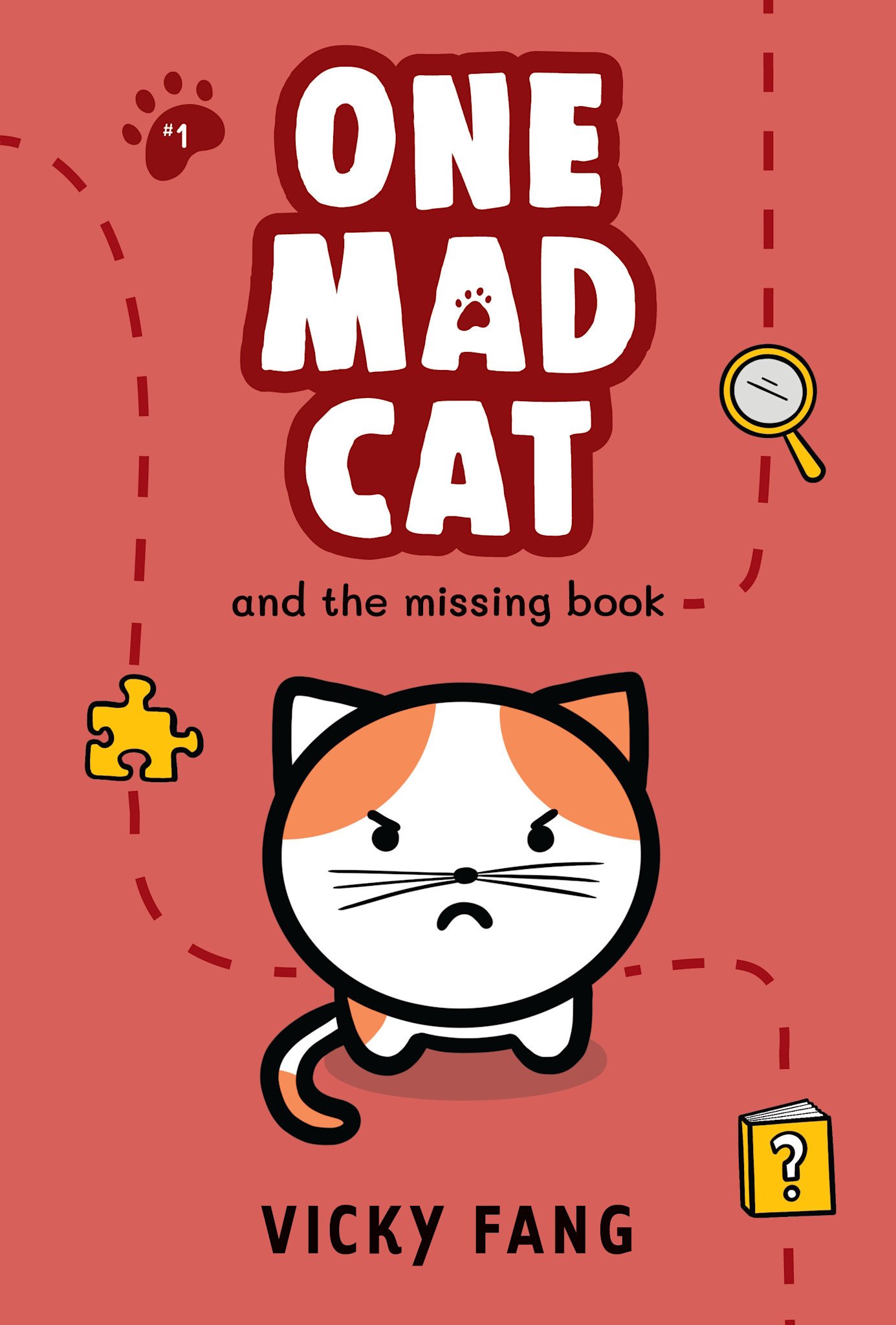 Candlewick One Mad Cat and the Missing Book