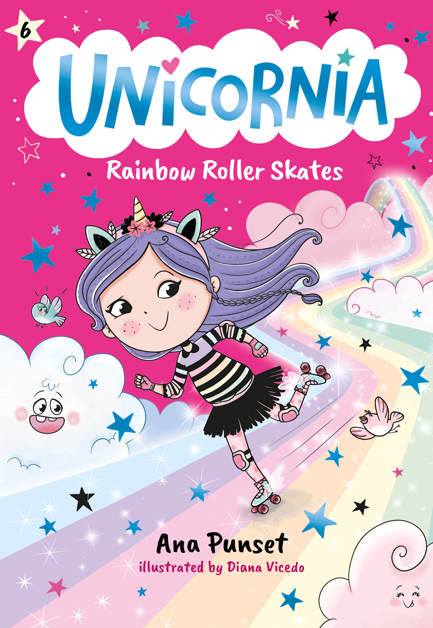 Candlewick Unicornia 06 Rainbow Roller Skates