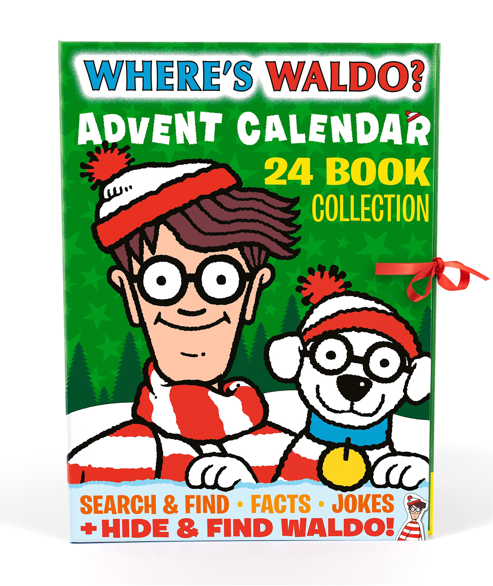 Candlewick Where's Waldo? Advent Calendar 24-Book Collection