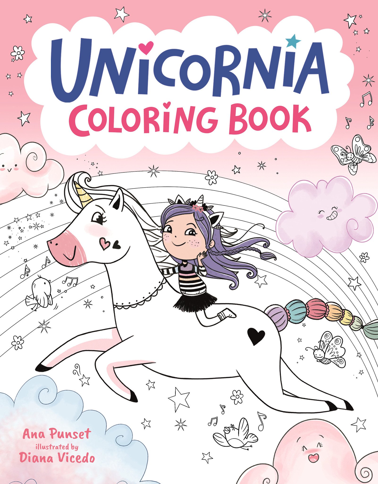 Candlewick Unicornia Coloring Book