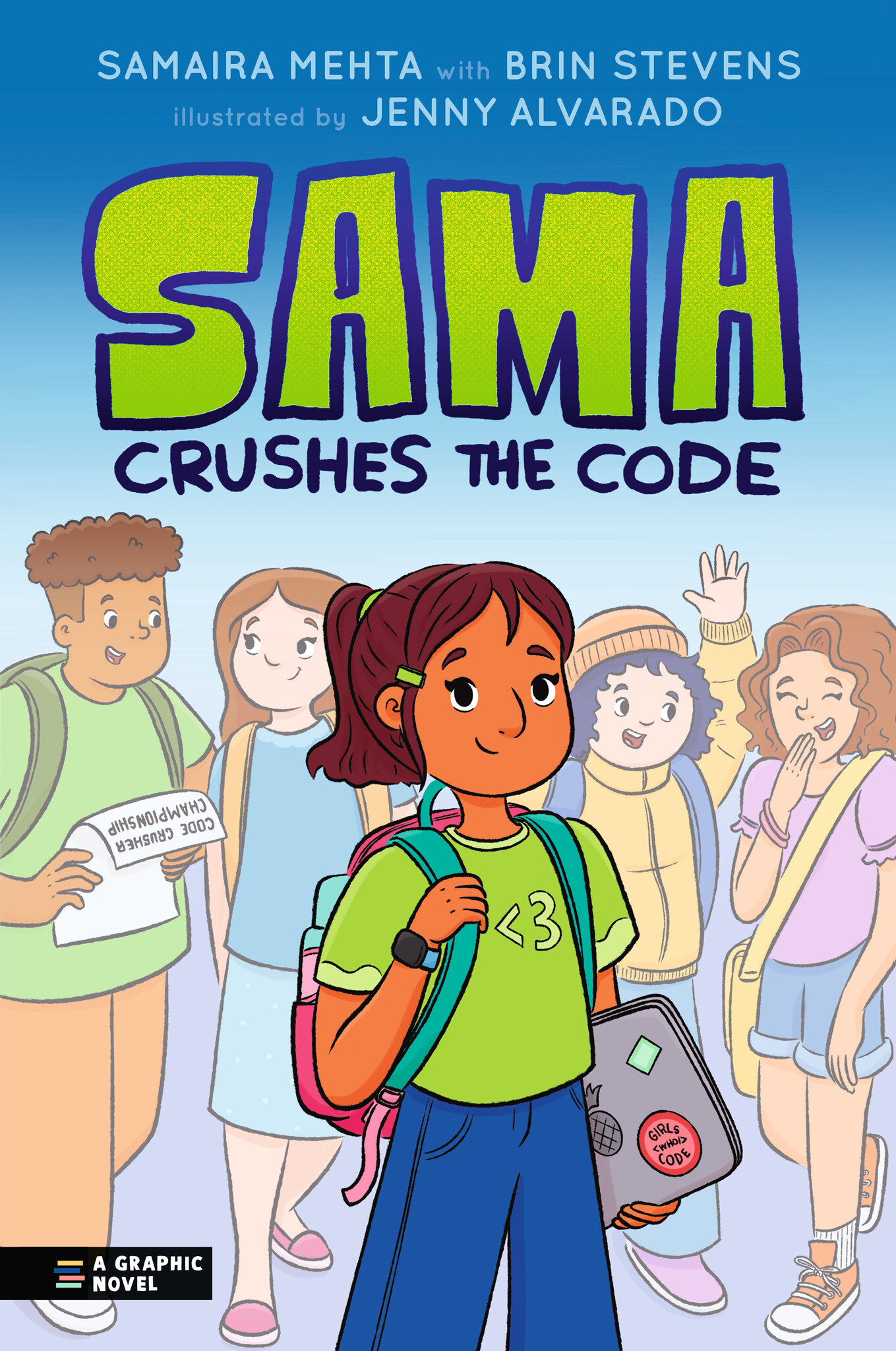 Sama Crushes the Code: A Graphic Novel