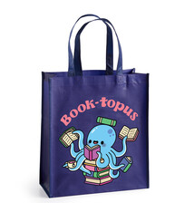 Mudpuppy Book-topus Reusable Shopping Bag