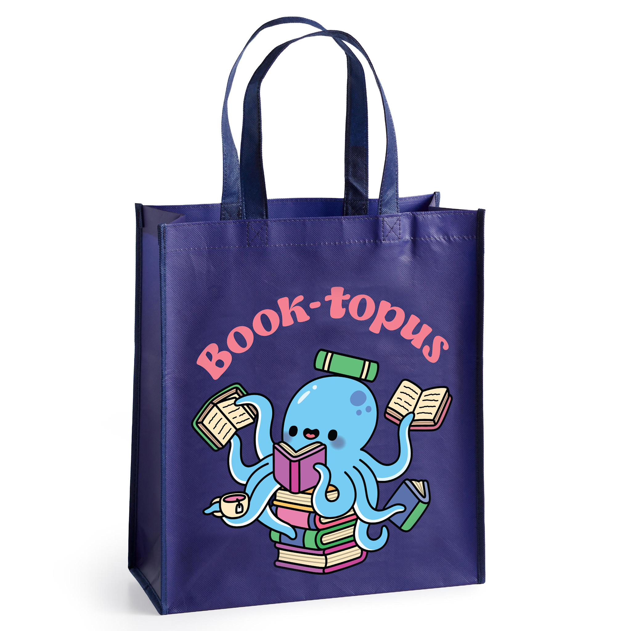 Mudpuppy Book-topus Reusable Shopping Bag