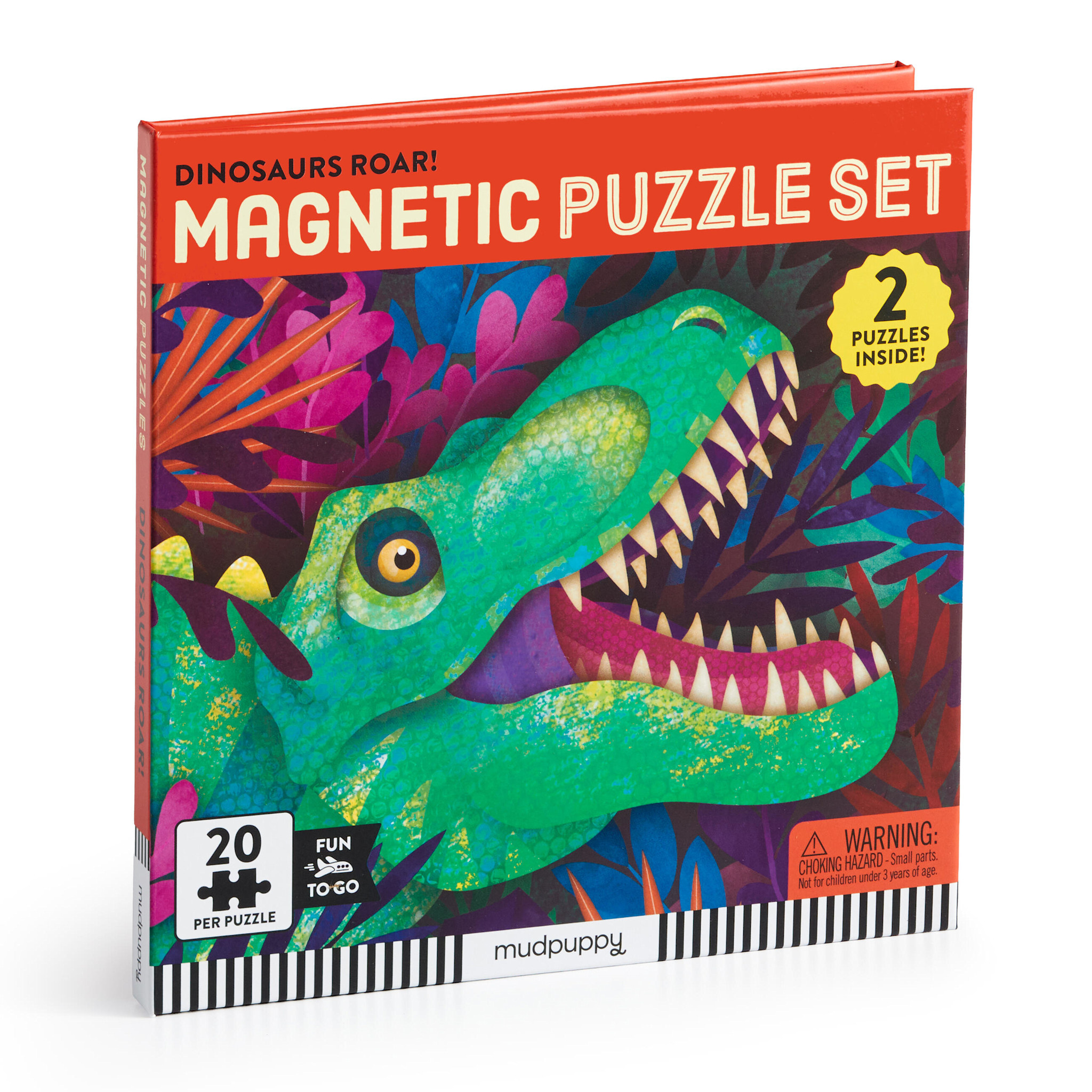 Mudpuppy Dinosaurs Roar! Magnetic Puzzle Set
