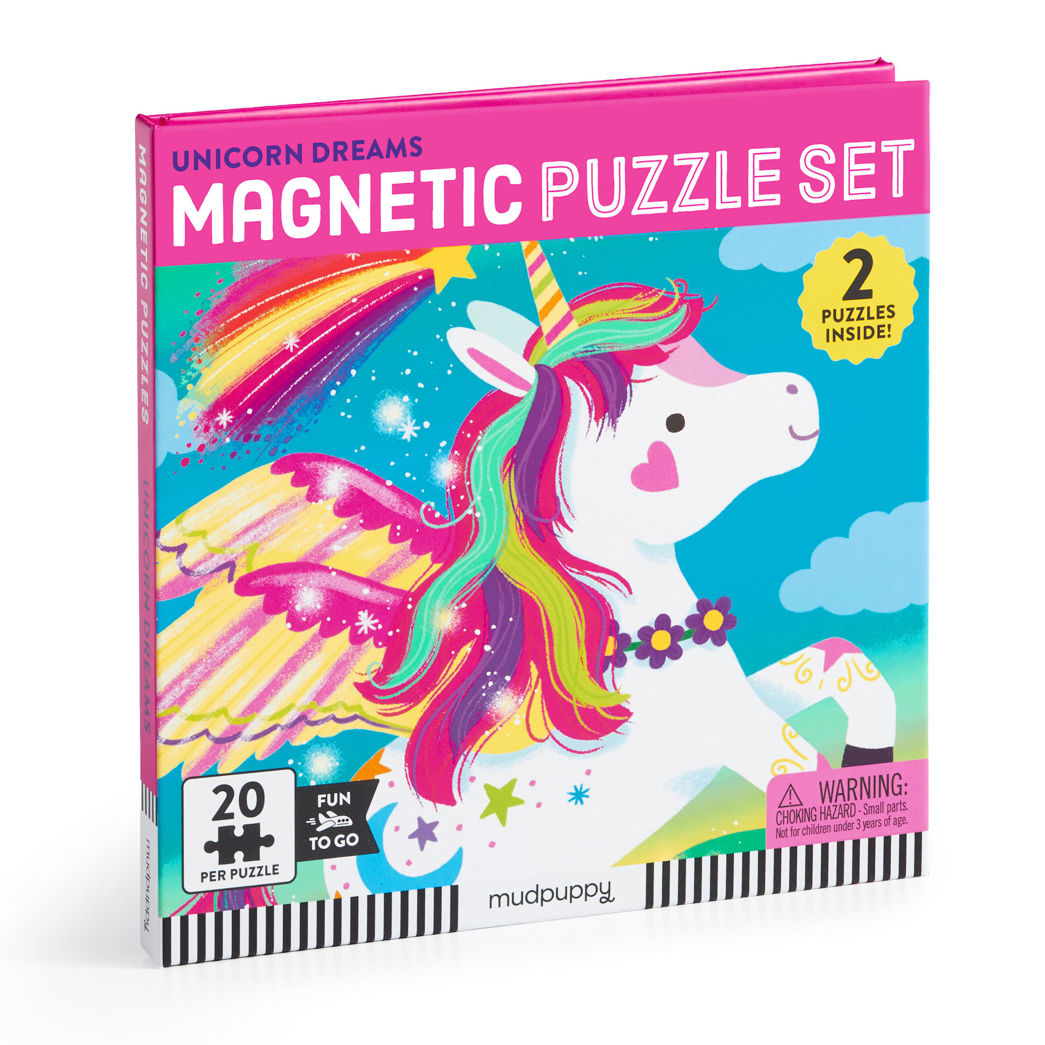 Mudpuppy Unicorn Dreams Magnetic Puzzles Set