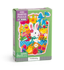 Mudpuppy Bunny Basket 48 Piece Mini Shaped Puzzle