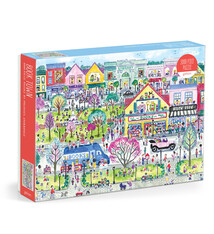 Galison Michael Storrings Book Townscape 1000 Piece Puzzle