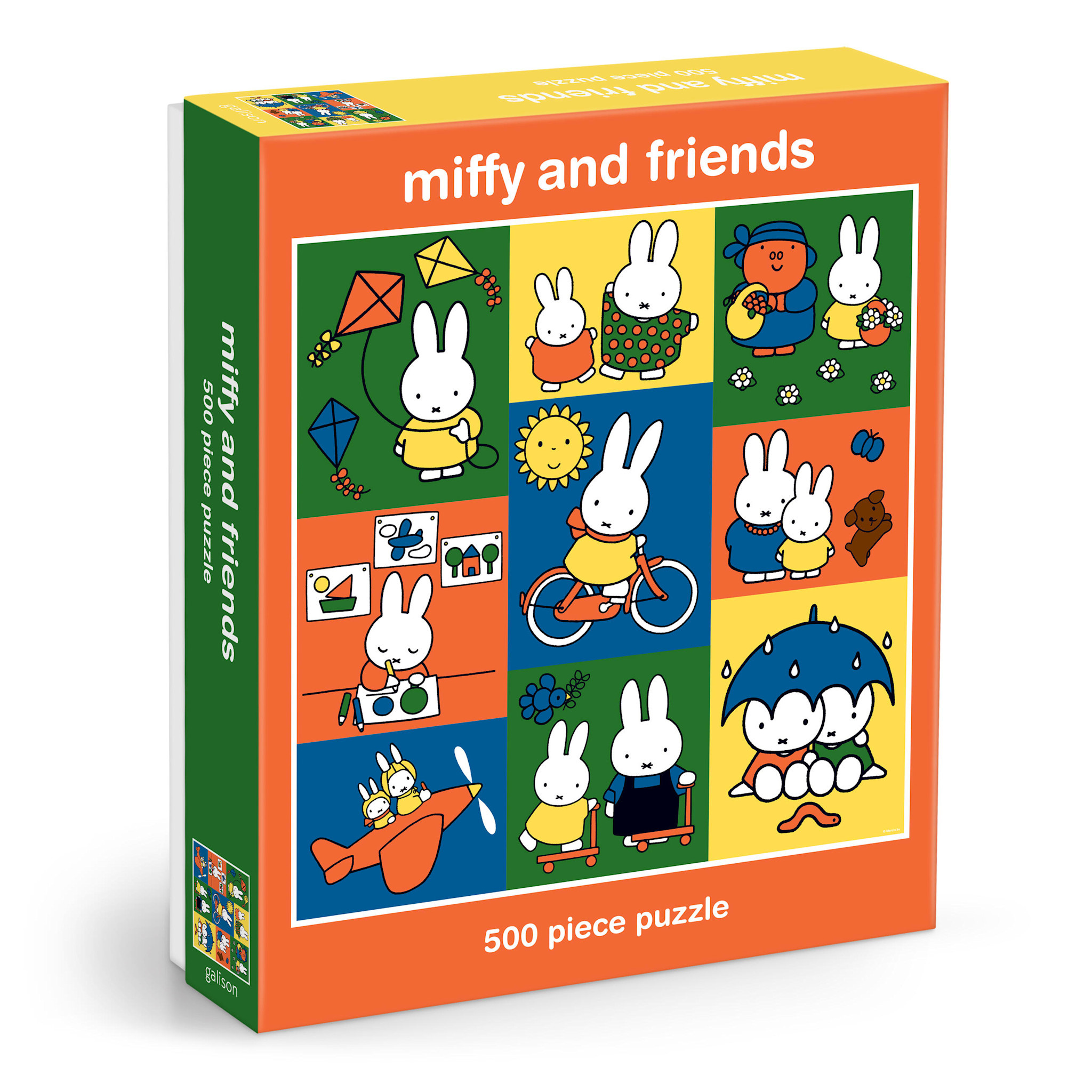Galison Miffy and Friends 500 Piece Puzzle
