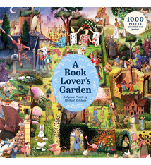 Laurence King Publishing A Book Lover's Garden: A 1000-piece jigsaw puzzle: A 1000-piece jigsaw puzzle by Michael Kirkham