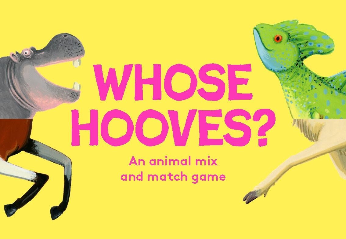 Laurence King Publishing Whose Hooves?: An animal mix and match card game