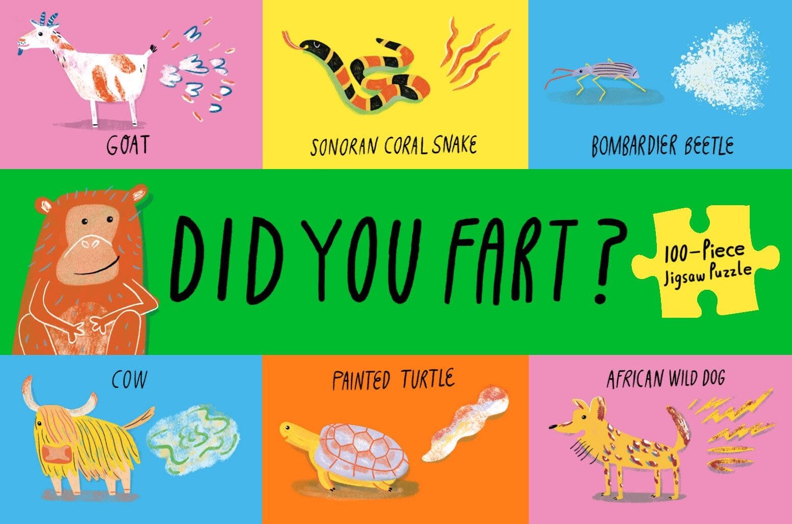 Laurence King Publishing Did You Fart? Jigsaw Puzzle: A 100-piece jigsaw puzzle: A 100-piece jigsaw puzzle
