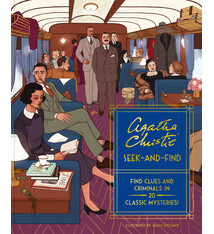 Chronicle Books Agatha Christie Seek-and-Find: Find Clues and Criminals in 20 Classic Mysteries!