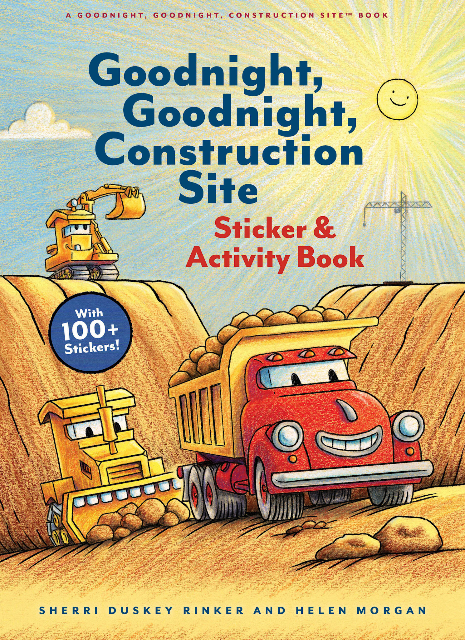 Chronicle Books Goodnight, Goodnight, Construction Site Sticker & Activity Book: A Sticker & Activity Book