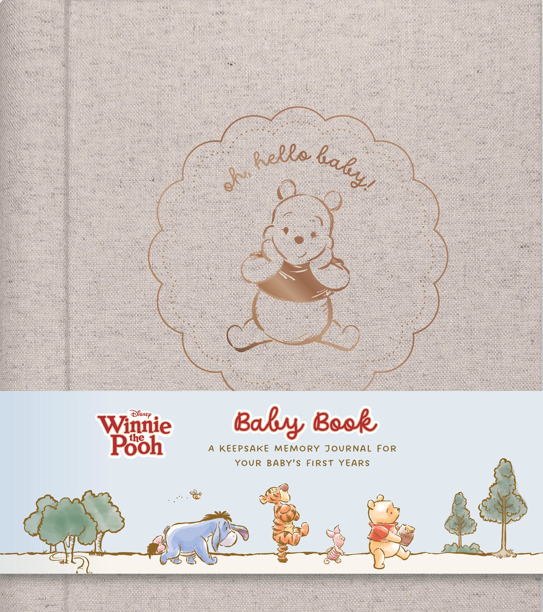 Chronicle Books Disney Winnie the Pooh Baby Book: A Keepsake Memory Journal for Your Baby’s First Years