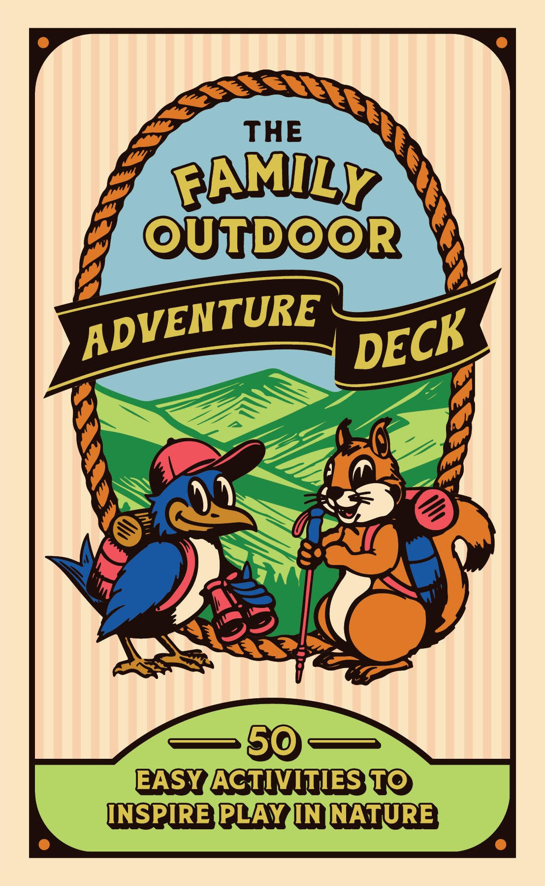 Chronicle Books The Family Outdoor Adventure Deck: 50 Easy Activities to Inspire Play in Nature